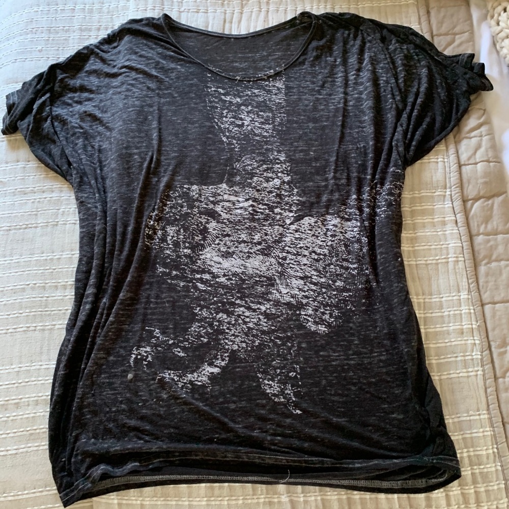 Free People Eagle Burnout Tee